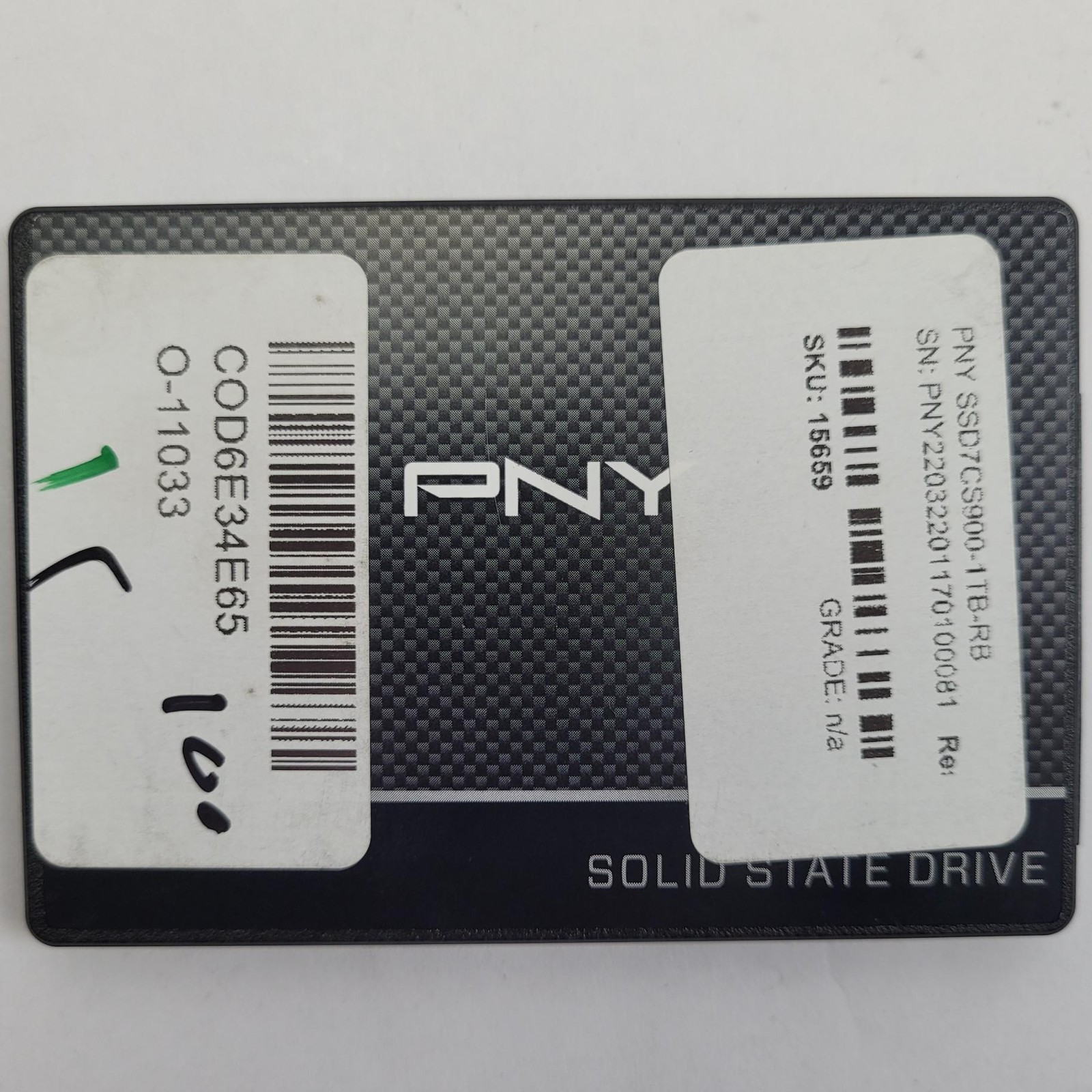 PNY CS900 1TB 2.5″ SATA III Internal SSD | Grade A | 15659bd