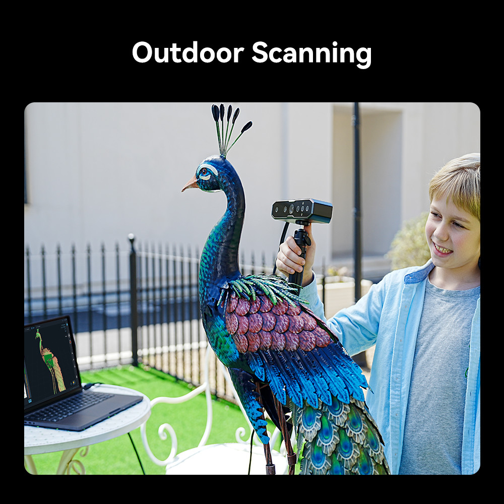 Creality 3D Scanner Otter Handheld 0.02mm 20FPS Full-Color Scan with Scan Bridge