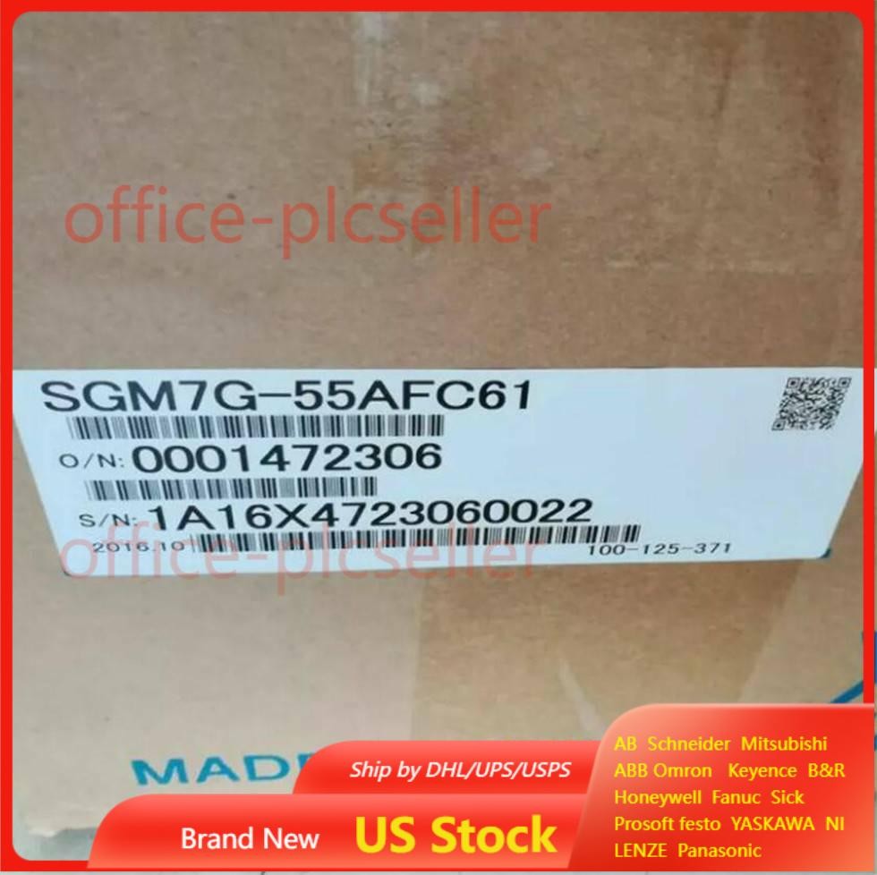 Yaskawa SGM7G-55AFC61 Servo Motor 1PC New Expedited Shipping SGM7G55AFC61