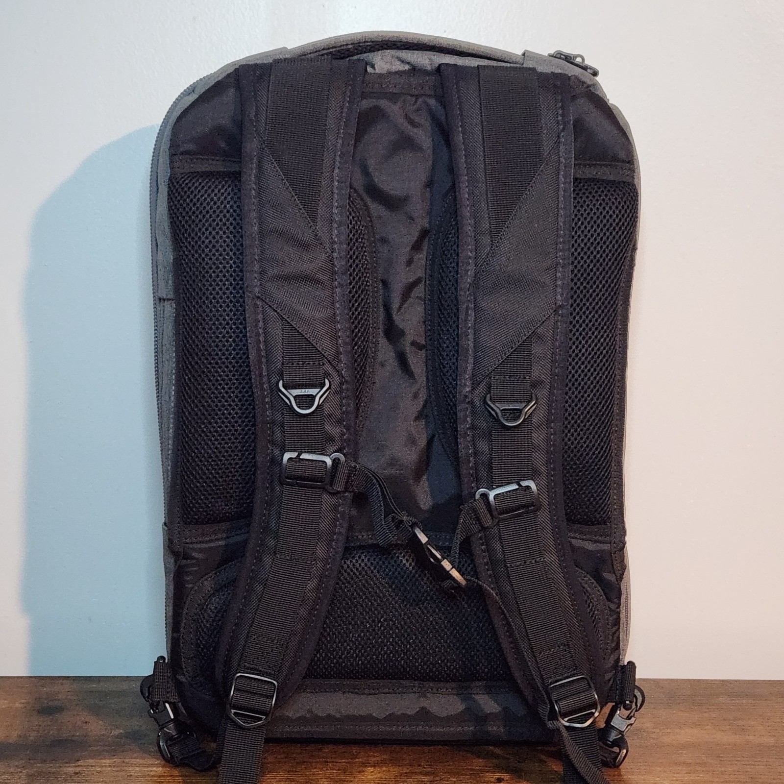 eBags EB2146-16 TLS Travel Professional Slim Laptop Backpack Gray/Orange