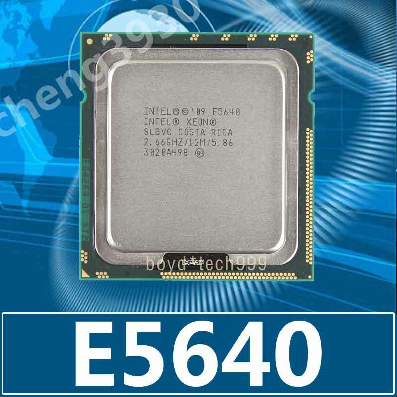 Intel Xeon x5550 x5560 x5570 e5620 e5630 e5640 lga1366 CPU processor