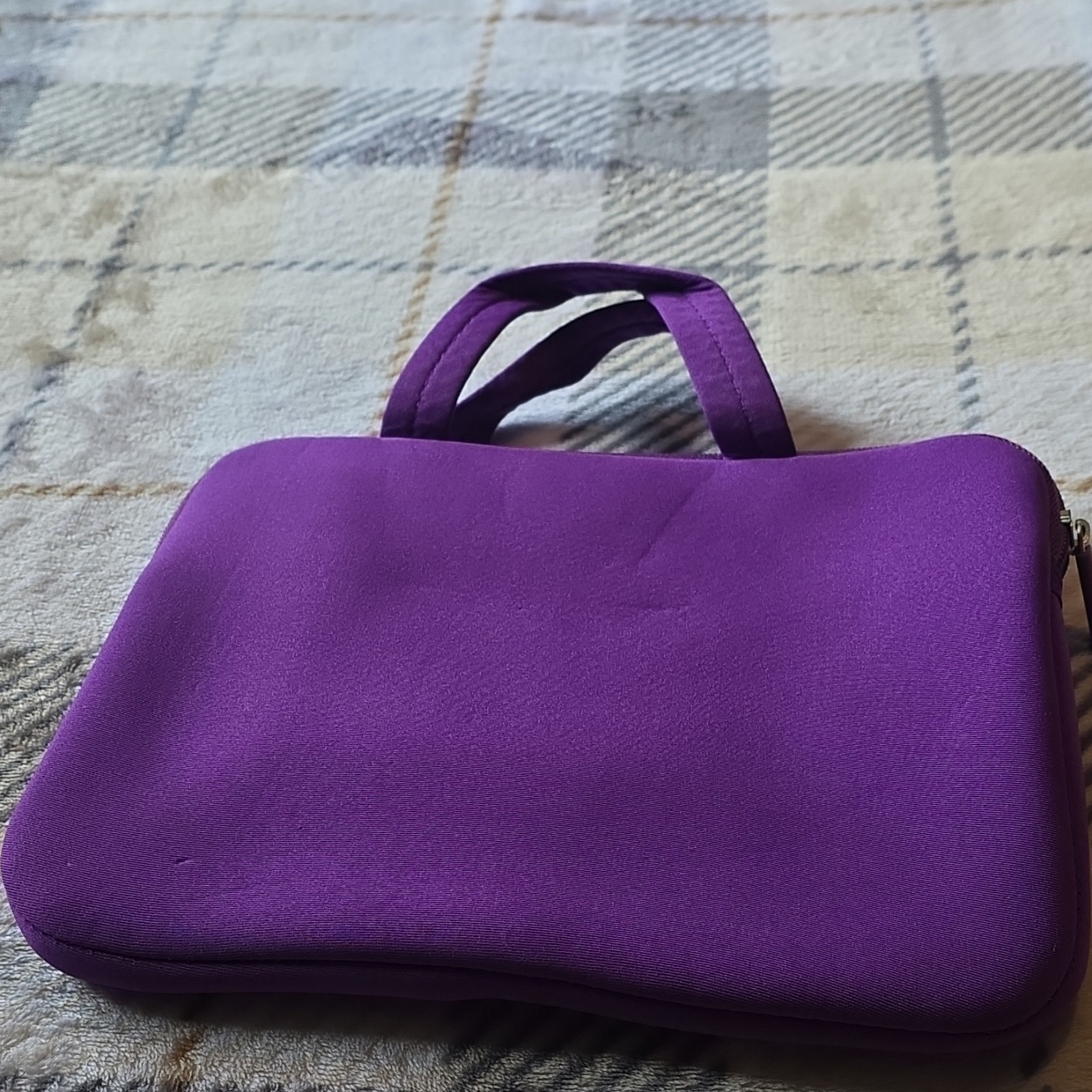 Purple Universal Tablet Sleeve/Pouch Case – Padded Zip-Around w/ Handle