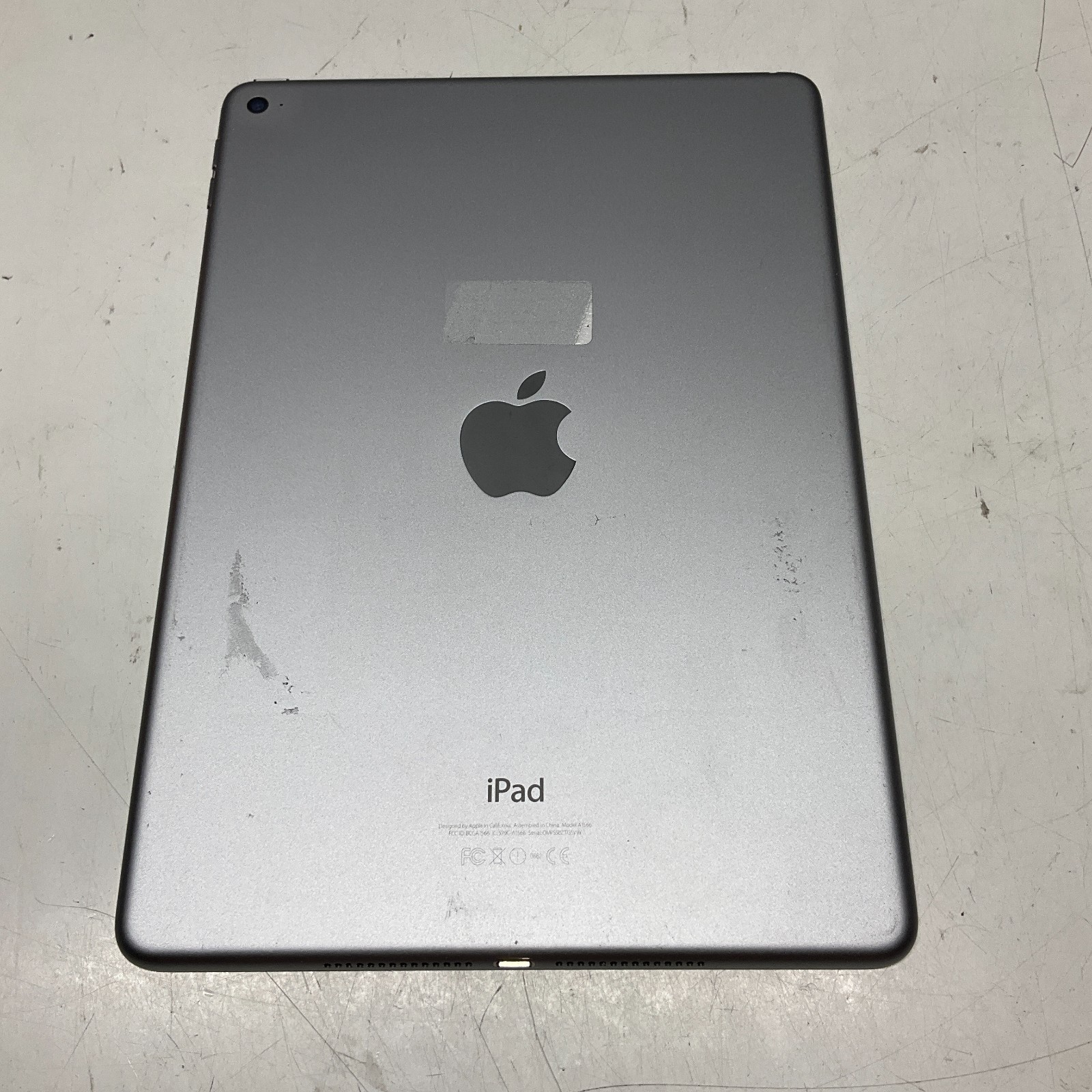 Apple iPad Air 2 A1566 9.7″ – 64GB – Wi-Fi – Space Gray – MGKL2LL/A Tested Works