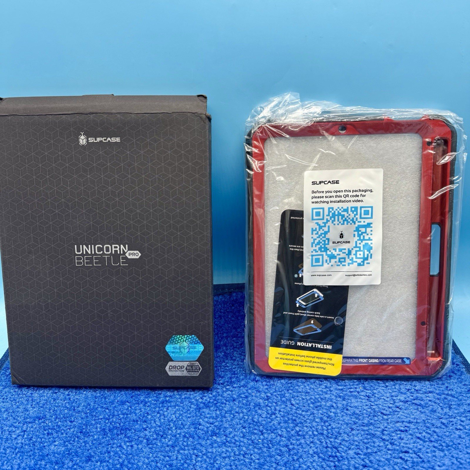 SUPCASE For iPad Mini 7 A17 Pro 8.3 inch(2024) Rugged Stand Case Full-Body Cover