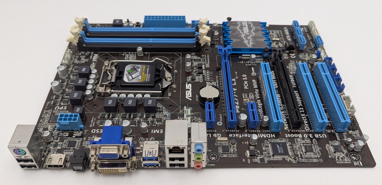 ASUS P8Z77-V LX ATX Desktop Motherboard LGA 1155/Socket H2 DDR3 SDRAM Intel Z77