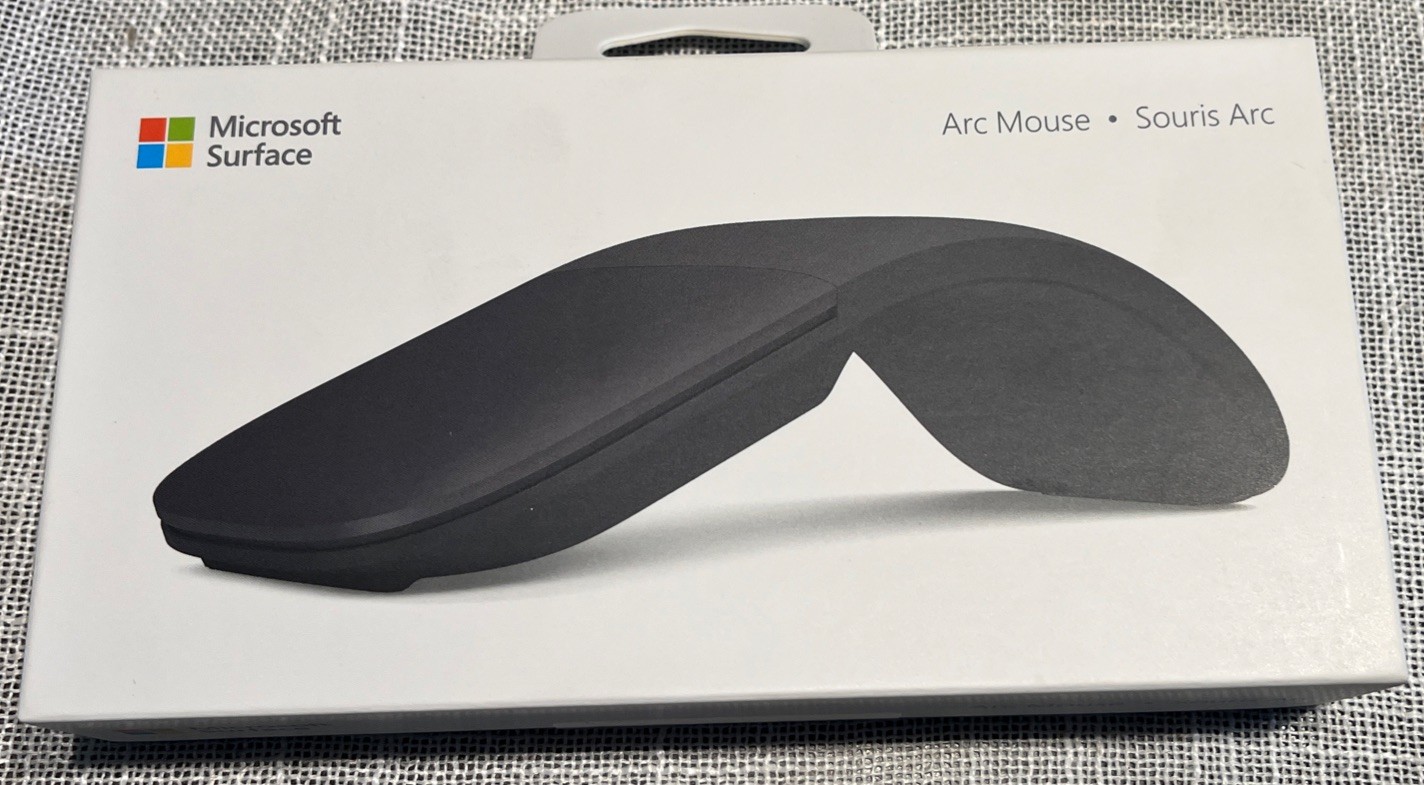 New Microsoft Surface Arc Mouse (Black). Free Shipping
