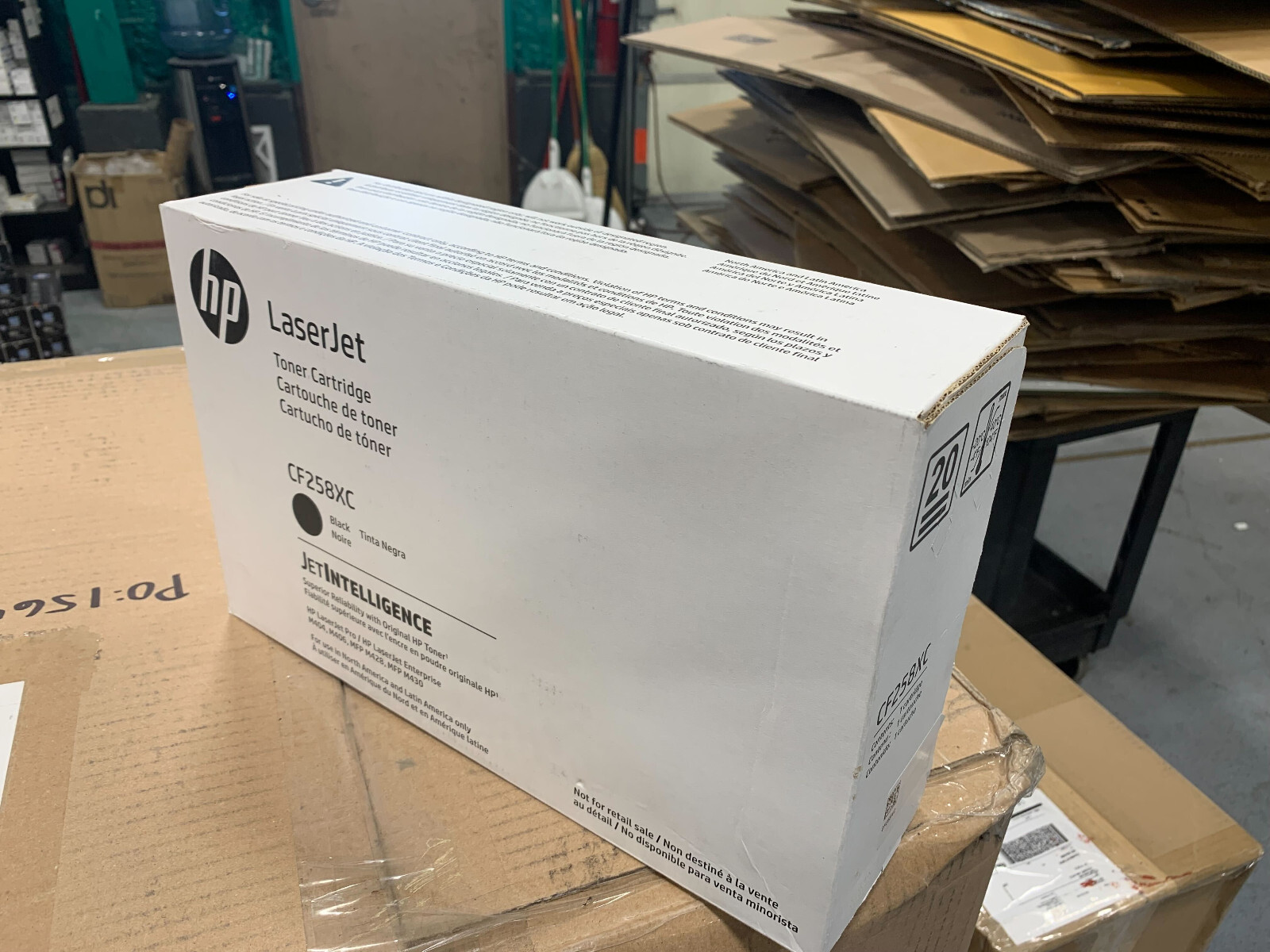 HP CF258XC (58X) Contract High Yield Black Toner Cartridge