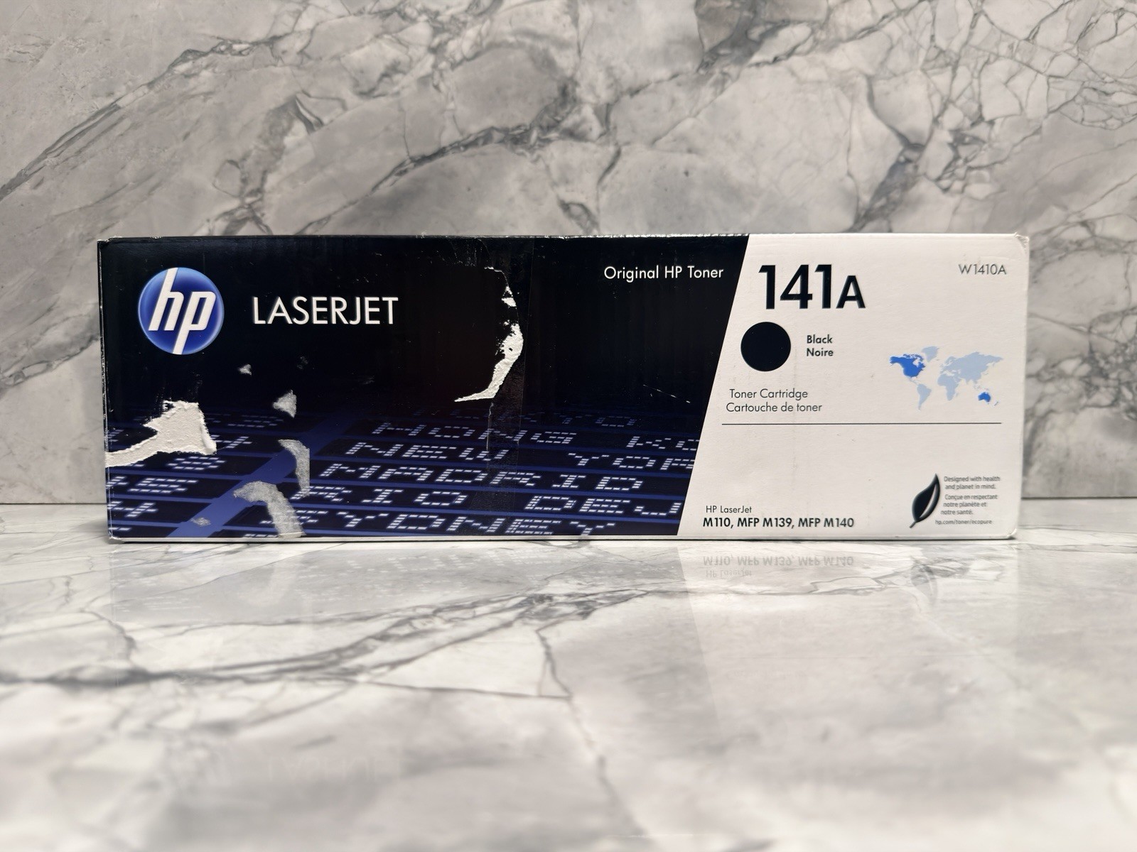 HP Genuine 141A Black Toner Cartridge W1410A