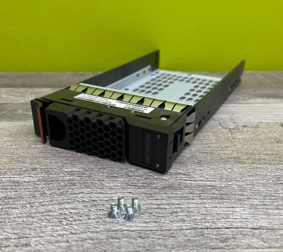 IBM 95310-06 0994927-02 Caddy 3.5” 2TB HDD Caddy 45W8286 LFF HS1235-E + Screws