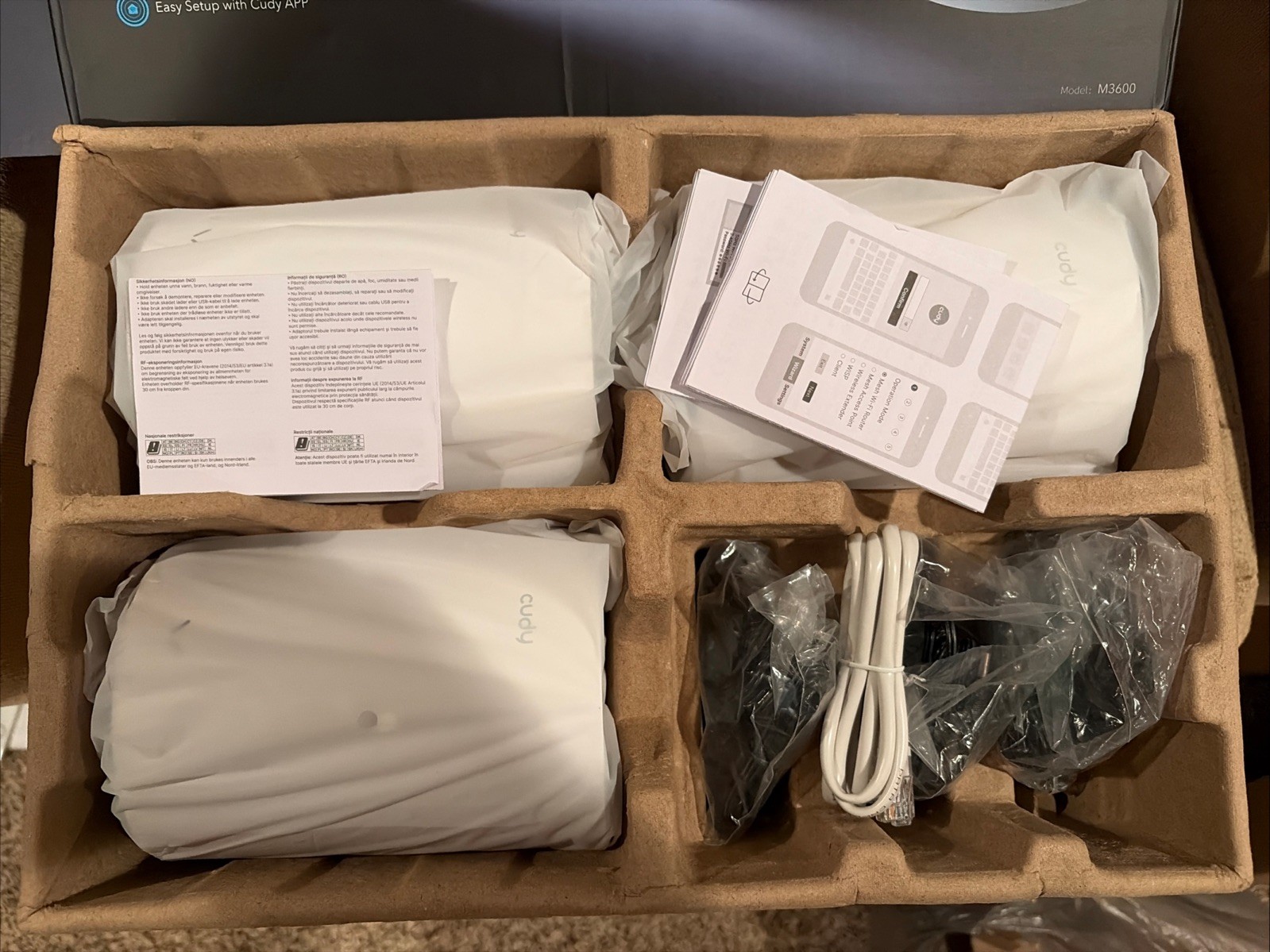 Cudy BE3600 Gigabit Mesh WiFi 7 System Cover Up To 2900 Sq Ft