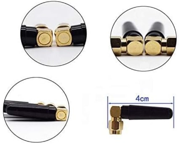 2.4Ghz 5GHz 5.8G Omnidirectional Small WiFi Bluetooth Mini RP SMA Antenna Dua…