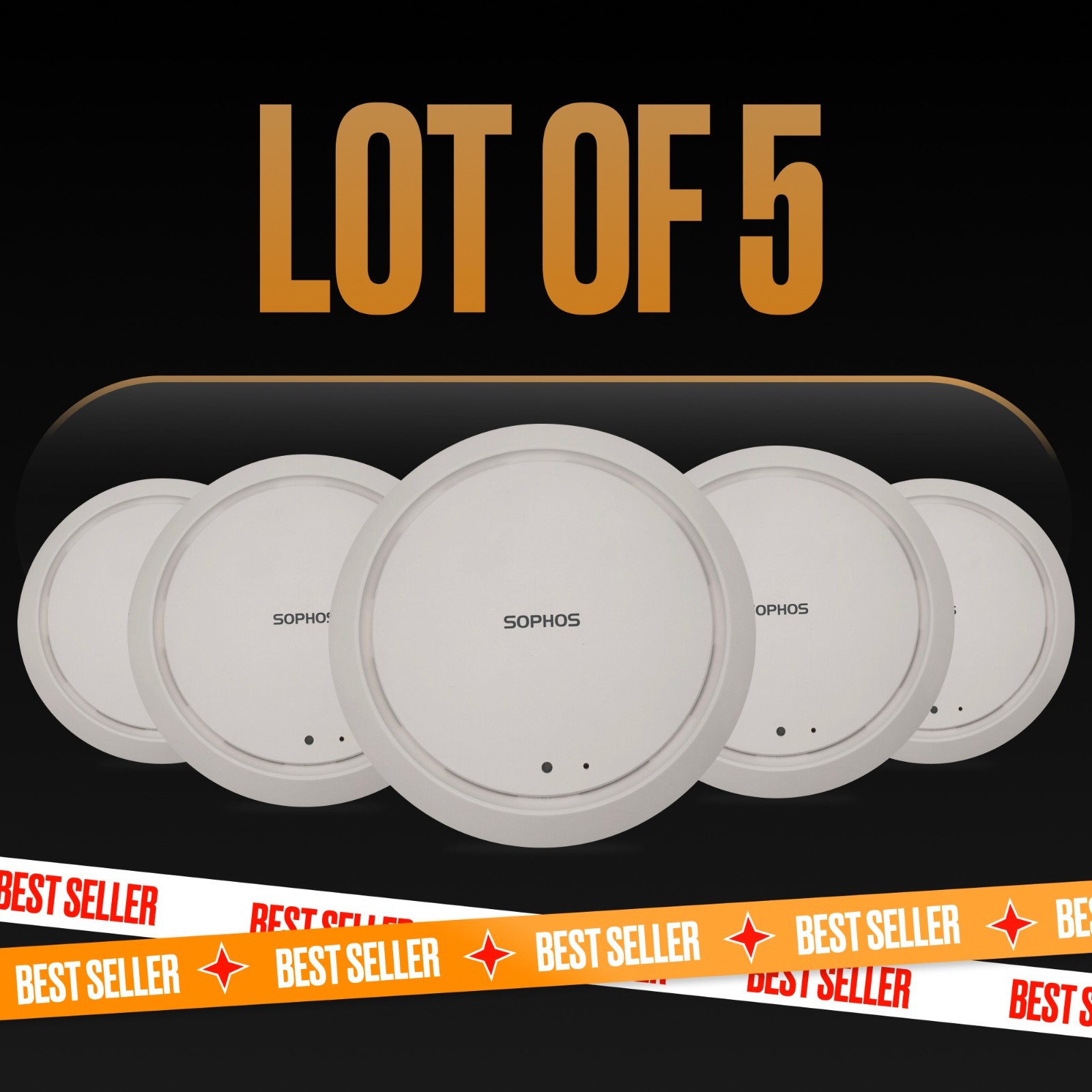 SOPHOS AP 55C 802.11ac INDOOR WI-FI DUAL BAND PoE WIRELESS LOT OF 5 ACCESS POINT