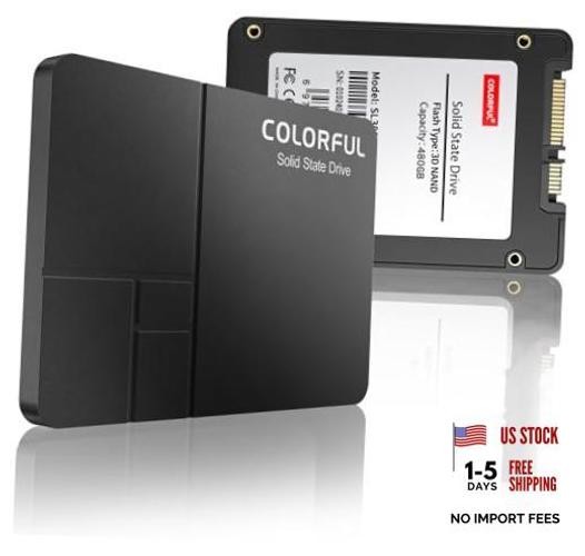 SSD,SSD,2.5 SATA III Internal – 500MB/s Read, 450MB/s Write with TLC 3D 480GB