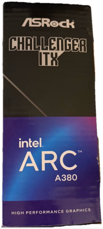 ASRock Intel Arc A380 Challenger ITX OC 6GB GDDR6 Graphics Card