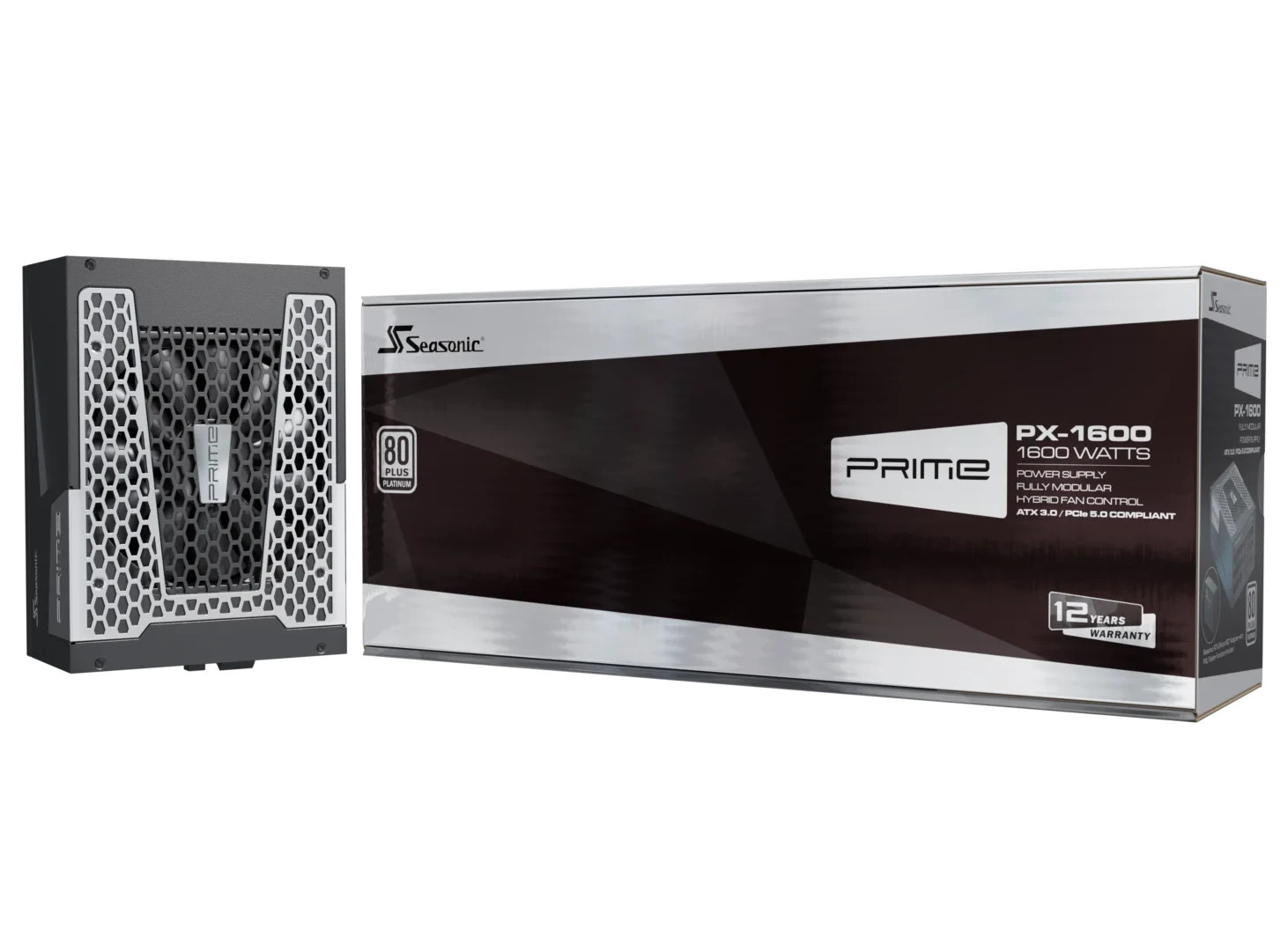 Seasonic Prime PX-1600 ATX 3.1 PCIe 5.1 80+ Platinum Fully Modular Power Supply
