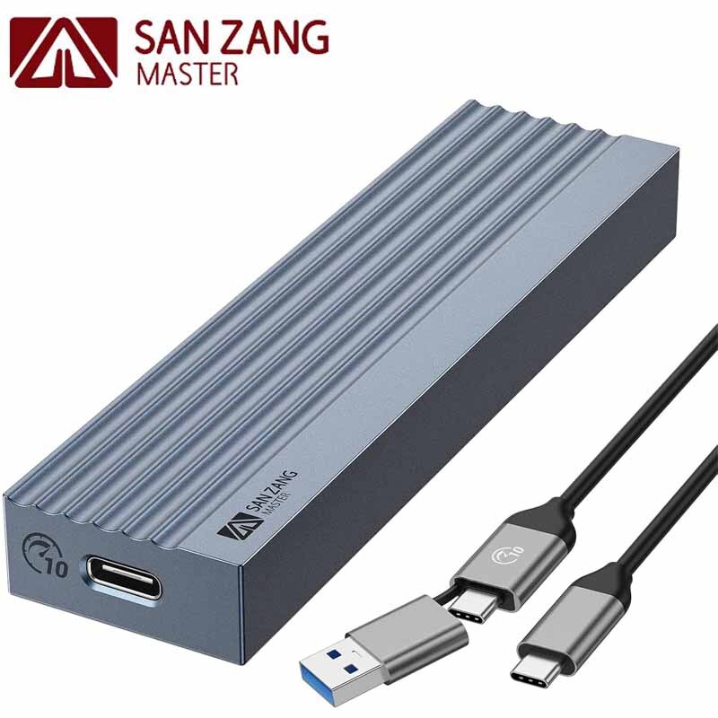 M.2 NVME SSD Enclosure Adapter USB 3.1 Gen 2 External Case 10Gbps for PC laptop