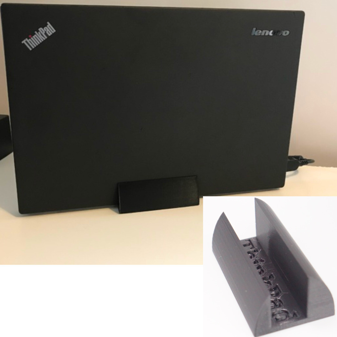 Vertical Laptop Stand Holder for Lenovo Thinkpad X240 Touch (22mm)