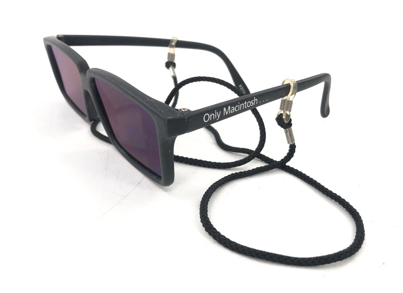 RARE Only Macintosh & We Can Prove It 1990 Apple Employee Sunglasses Promotional