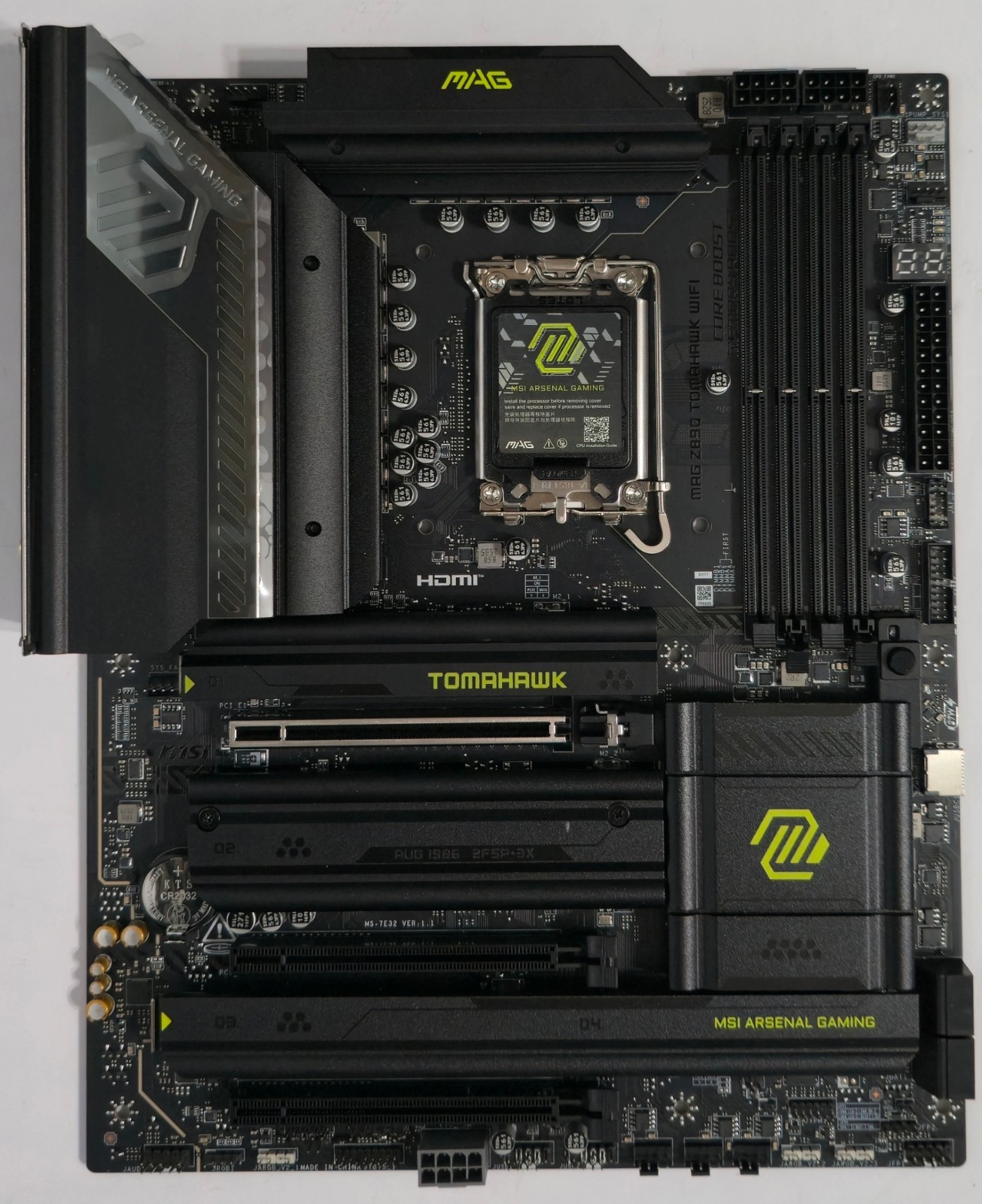 MSI MAG Z890 TOMAHAWK WIFI Mainboard Intel LGA1851 DDR5 WiFi7 *READ*