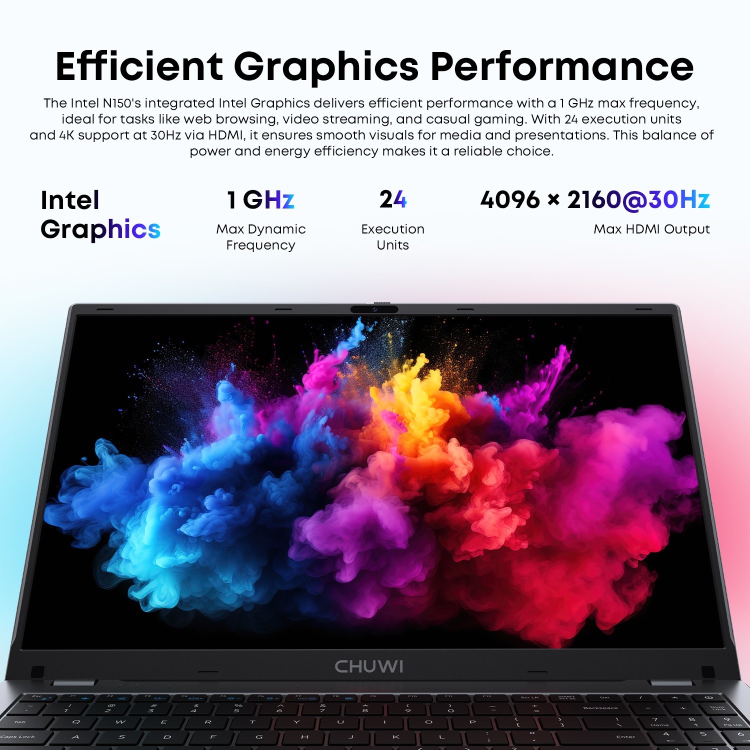CHUWI GemiBook X Pro/Plus 14.1/15.6″ Laptop Intel N100/N150 8/16GB RAM 256/512GB