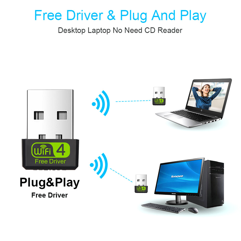 Realtek Mini USB Wireless 802.11B/G/N LAN Card WiFi Adapter RTL8188 FREE DRIVER
