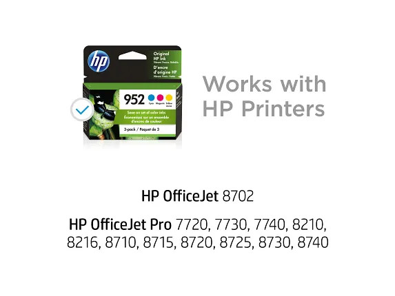 Genuine HP 952XL Ink Cartridges & HP 952 Color 3-Pack – have Multiple Options !!