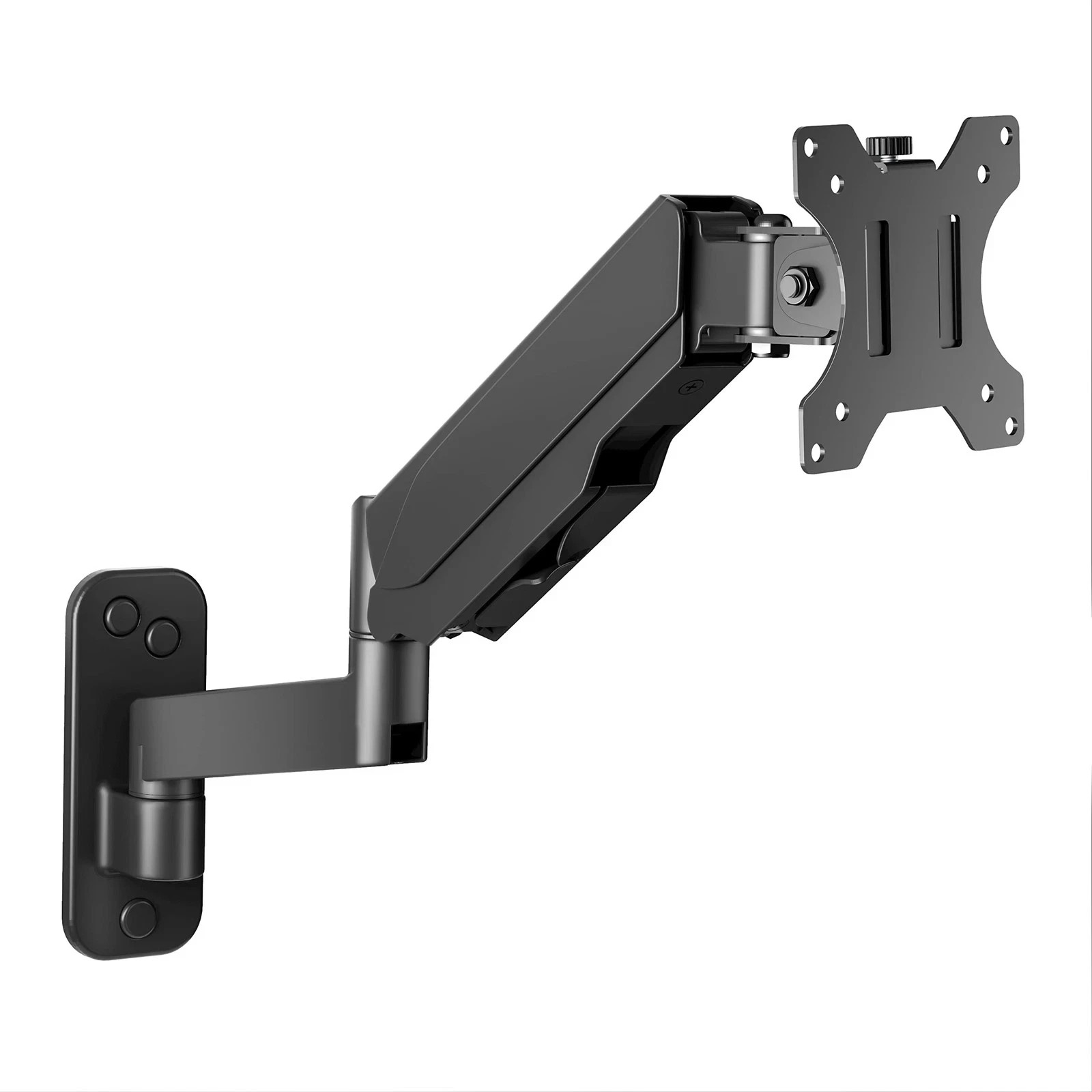 Monitor Wall Mount for 17-32 inch Flat/Curved Screen, Computer Monitor Wall M