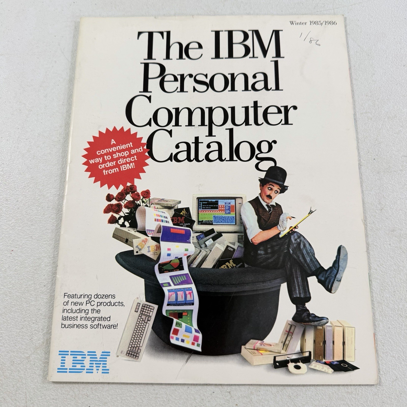 The IBM Personal Computer Catalog Winter 1985/1986 Vintage Computing