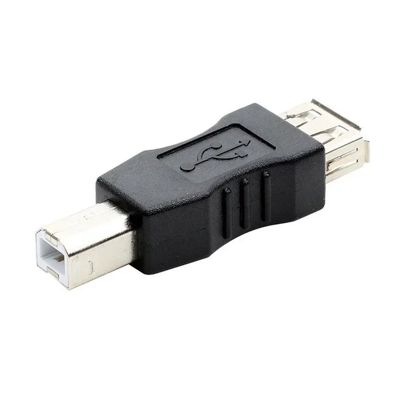 USB 2.0 type A Female to type B Male Printer Scanner Adapter Converter 5pcs