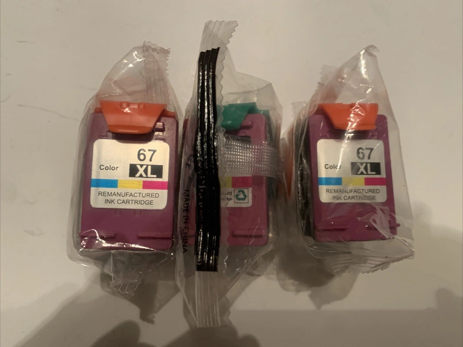 HP 67XL (3YM58AN) Color High Yield Ink Cartridge 3 New J