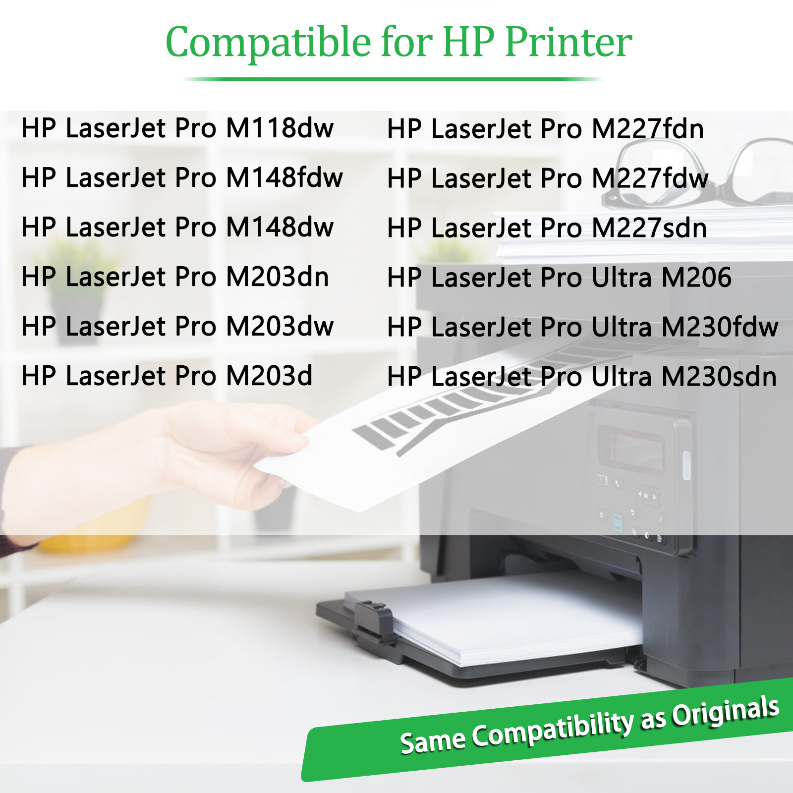 Greencycle 4PK CF232A Drum For HP 32A 32X LaserJet Pro M227fdn M227fdw M227sdn