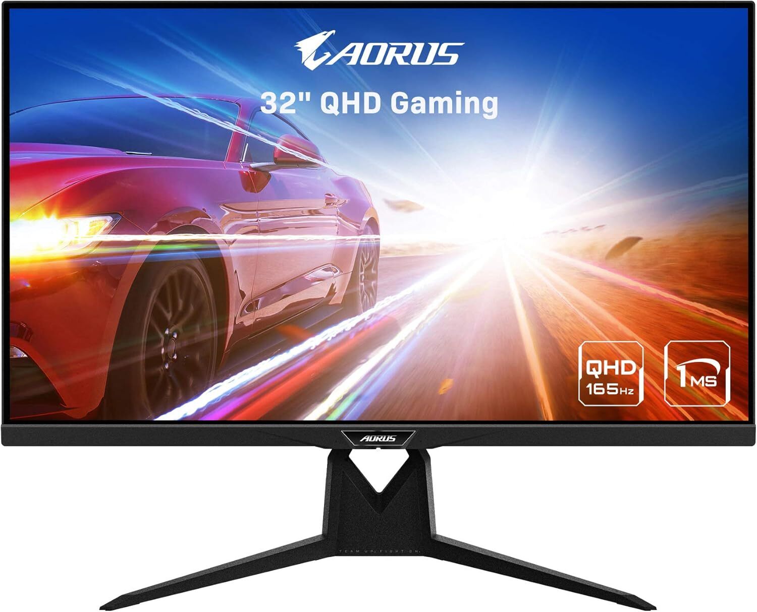Gigabyte AORUS FI32Q 32″ IPS QHD 2‎560 x 1440 165Hz 1ms Gaming Monitor