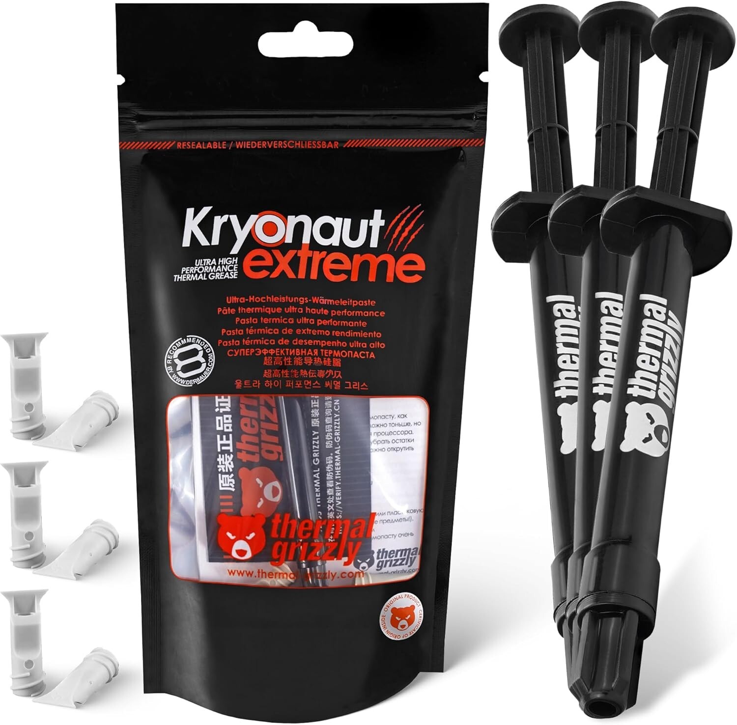 Thermal Grizzly Kryonaut Extreme – 3 Pack / 2 gm High Performance Thermal Paste