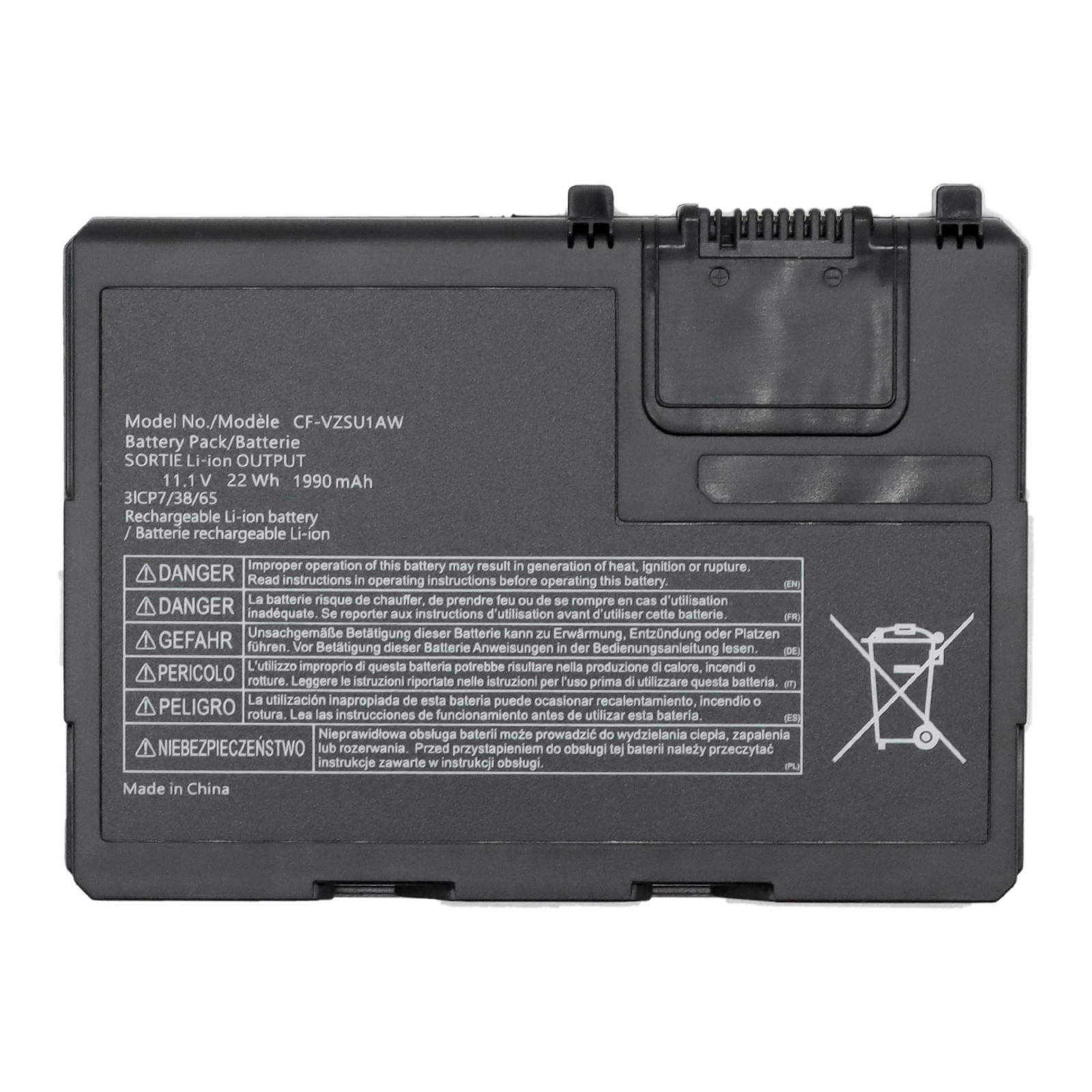 NEW CF-33 CF-VZSU1AW Battery for Panasonic Toughbook CF-33 CF33 1990mAh 22Wh