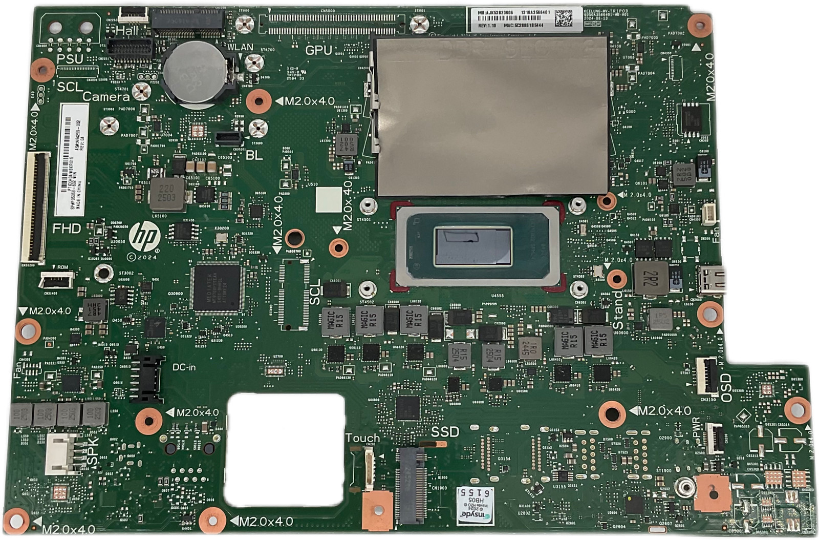 HP P05053-602 Motherboard Intel Ultra 5 125H On-Board Audio Video