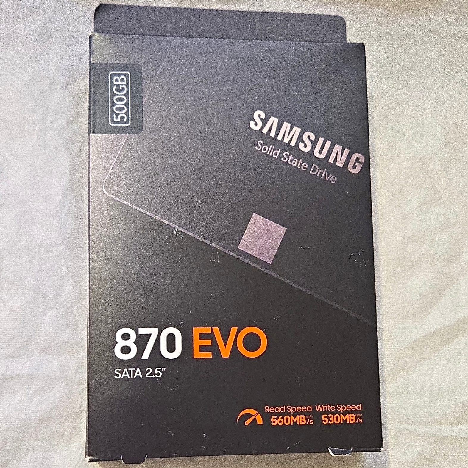 Samsung 870 EVO 500GB 2.5in SATA Internal SSD 560MB/s 530MB/s MZ-77E500B