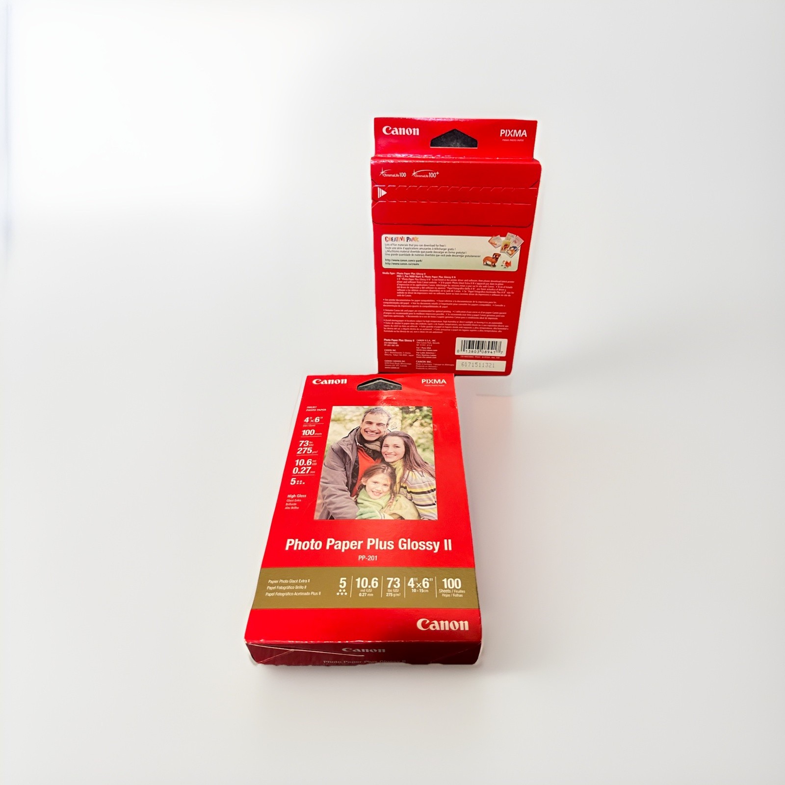 Canon PP-201 Photo Paper Plus Glossy II, 4×6 inch – 100 Sheets New In Box