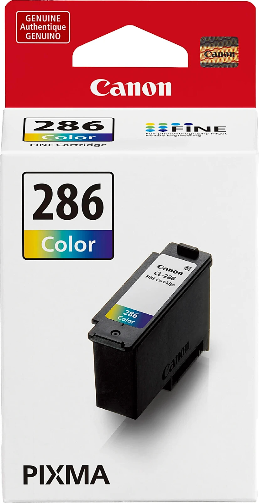 Original Canon PG-285 or CL-286 Black/Tri-Color Ink Cartridges for TR7820 TS7720