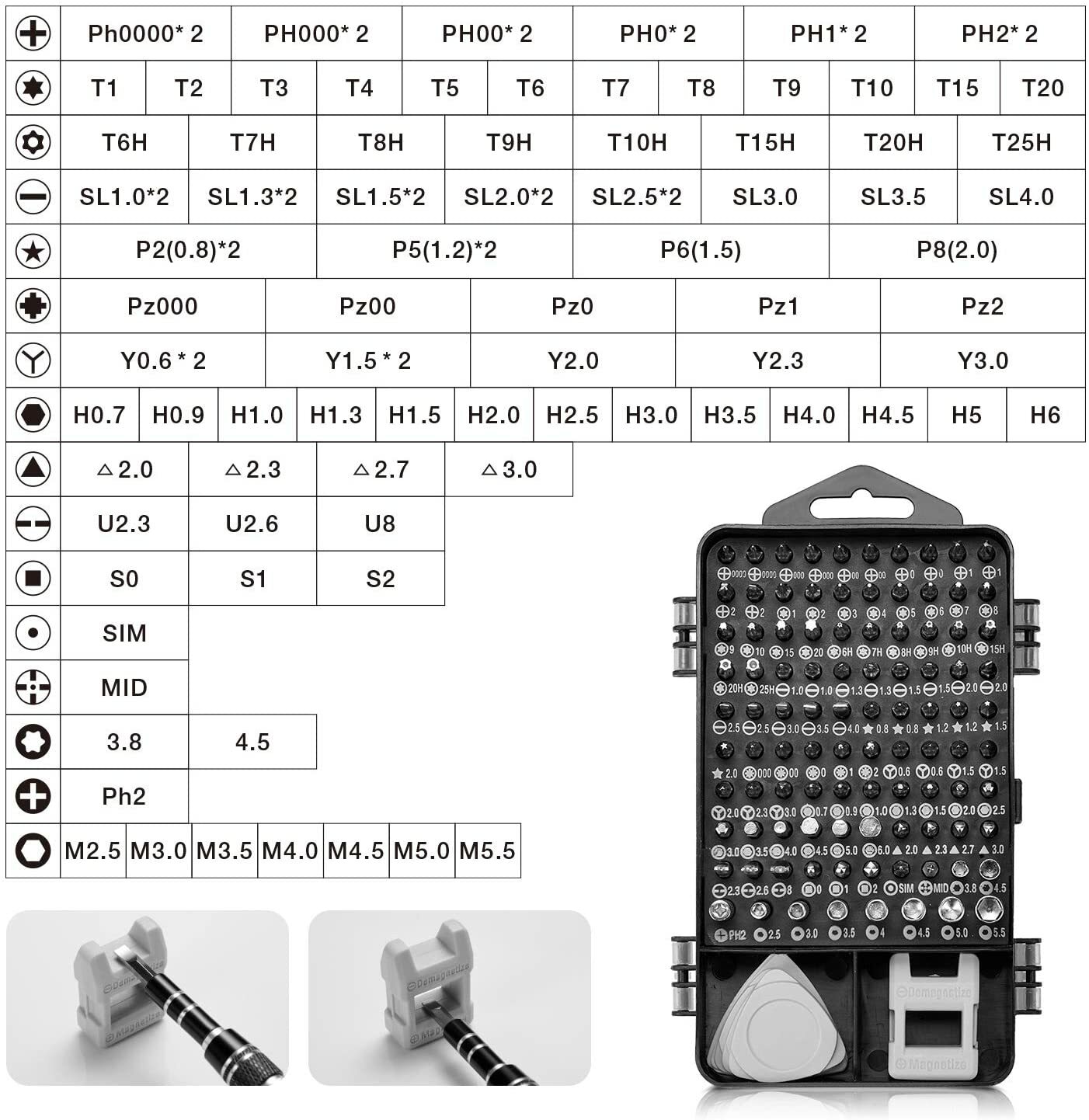 Optics Tool Kit Screwdrivers Lens Change For Oakley Sunglasses T3 T4 T5 TS6 PH00