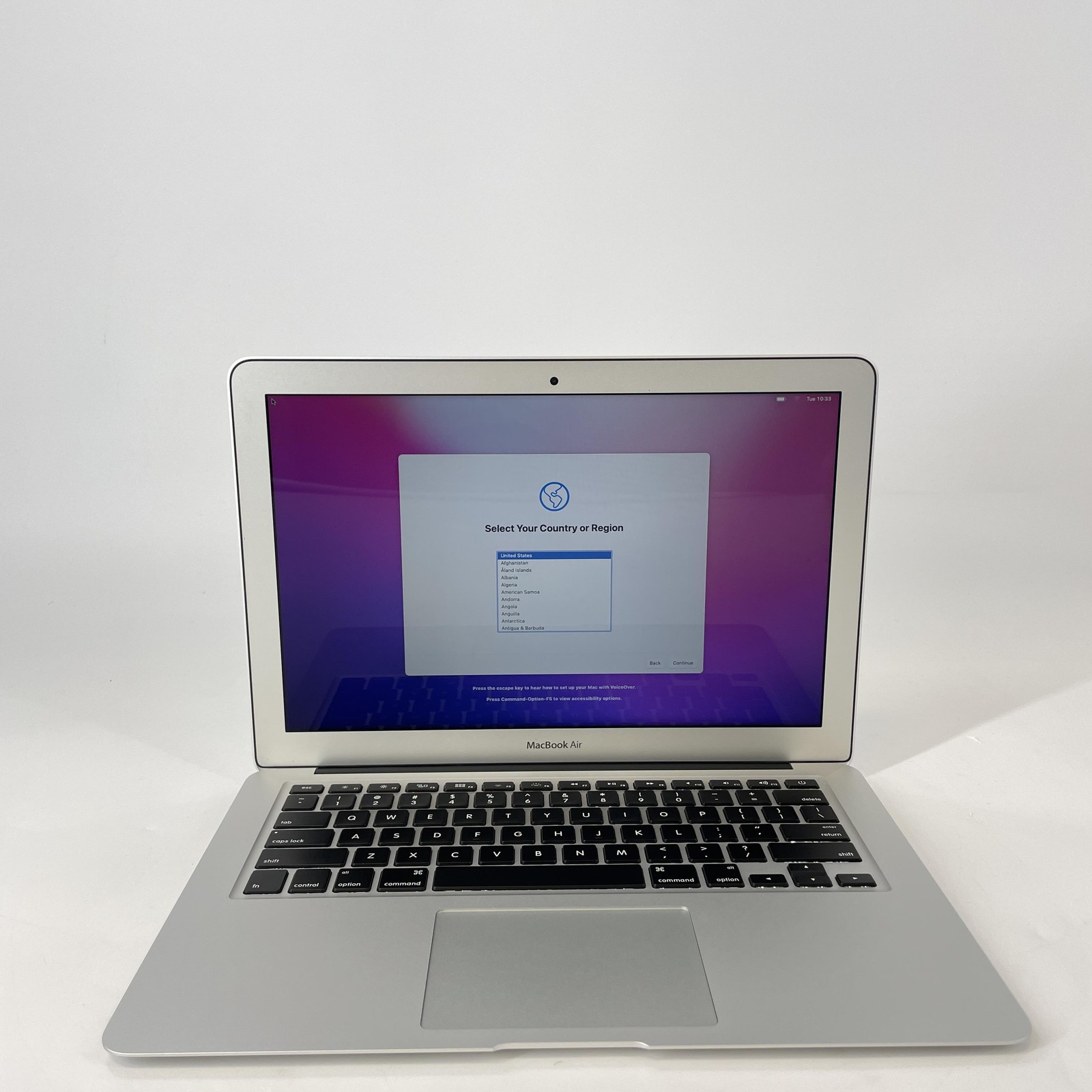 MacBook Air 13 Silver Early 2015 1.6 GHz i5 4GB 128GB SSD Very Good – Frame Gap