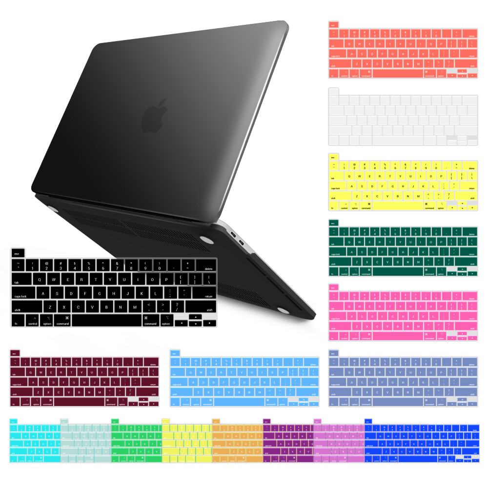IBENZER Hard Shell Case for MacBook Pro 13″ 14″ 15″ 16″ with Keyboard Cover