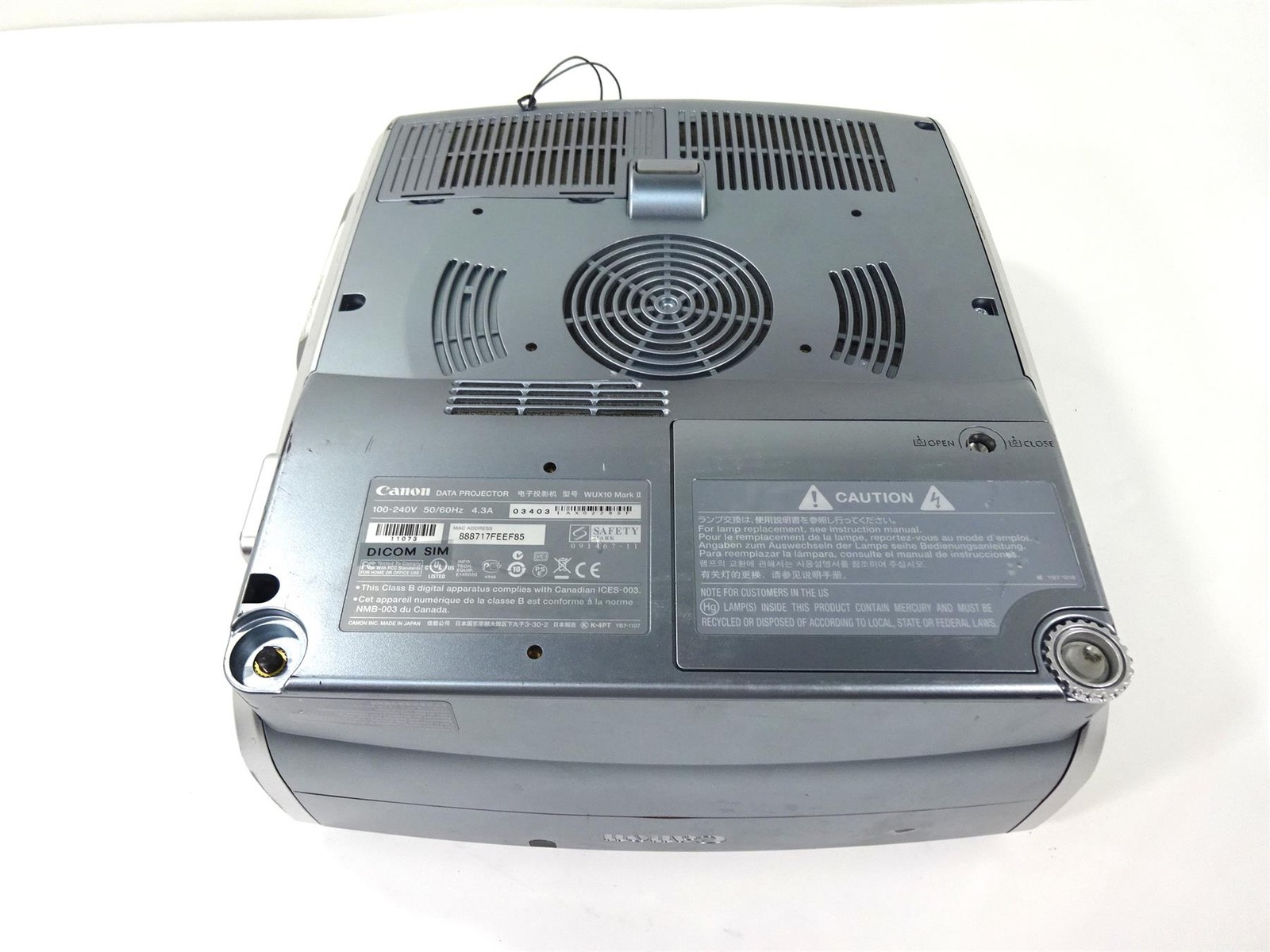 Canon REALiS WUX10 Mark II – WUXGA Home Cinema Projector – Free Shipping