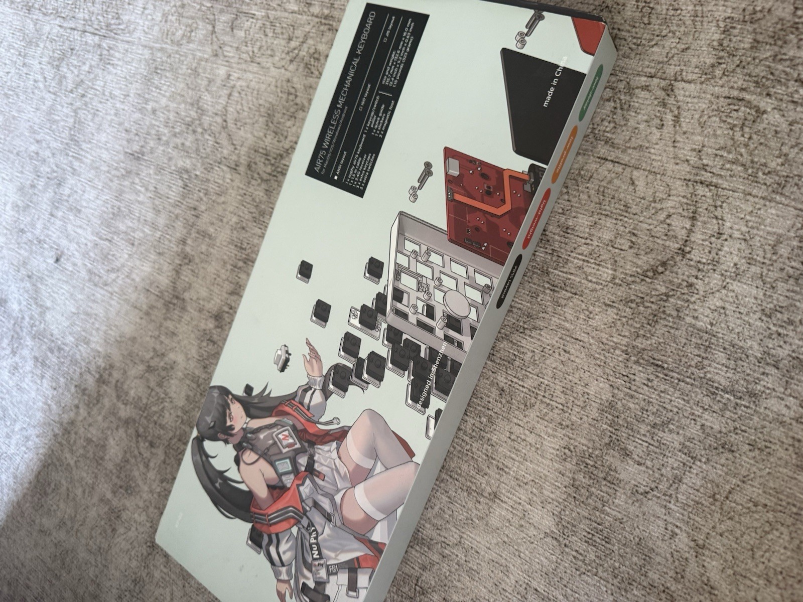 New NuPhy AIR75 Wireless Mechanical Keyboard