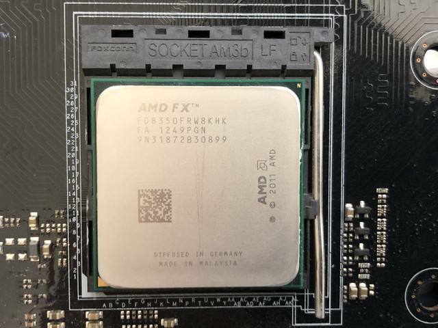 AMD FX-8350 4.0GHz (4.2 GHz Turbo) 8-Core 16M Socket AM3+ CPU Processor