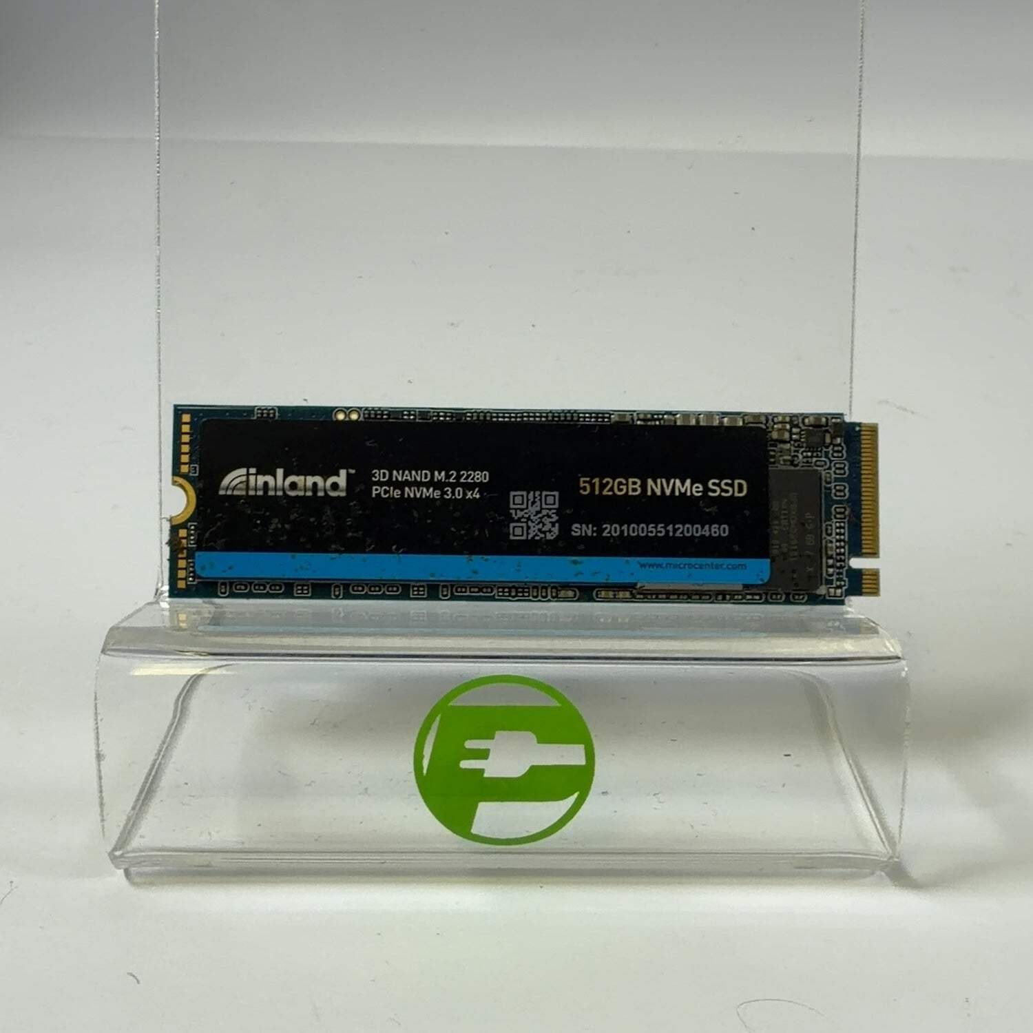 INLAND 2280mm Blue 3D NAND 512GB M.2 NVMe Gen 3.0 x 4 SSD 512G TN320 NVME