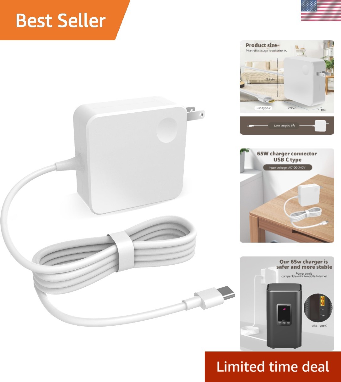 Power Cord for T-Mobile 5G Internet Box Gateway Arcadyan Adapter, Compatible …