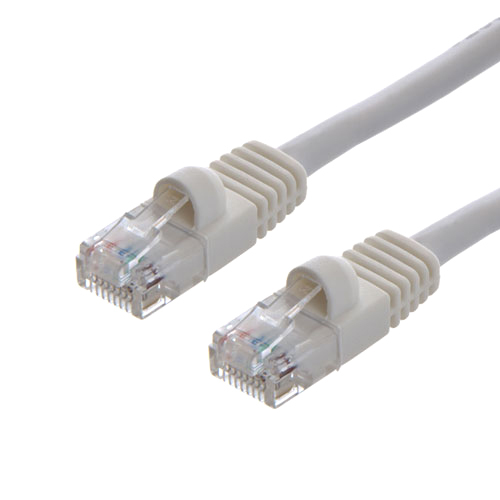 CAT6 Patch Cable White Ethernet LAN Modem Wire 10ft 20ft 50ft 100ft 200ft lot
