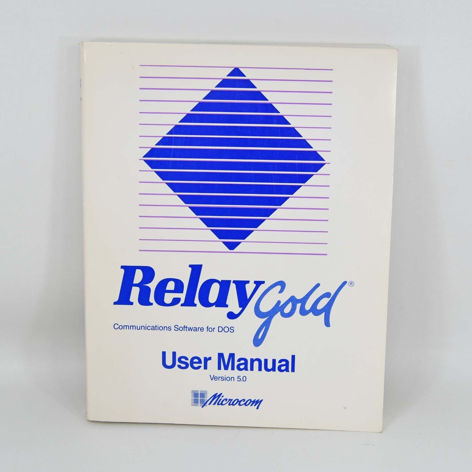 Vintage Micron Relay Gold Communications Software for DOS User Manual V 5.0