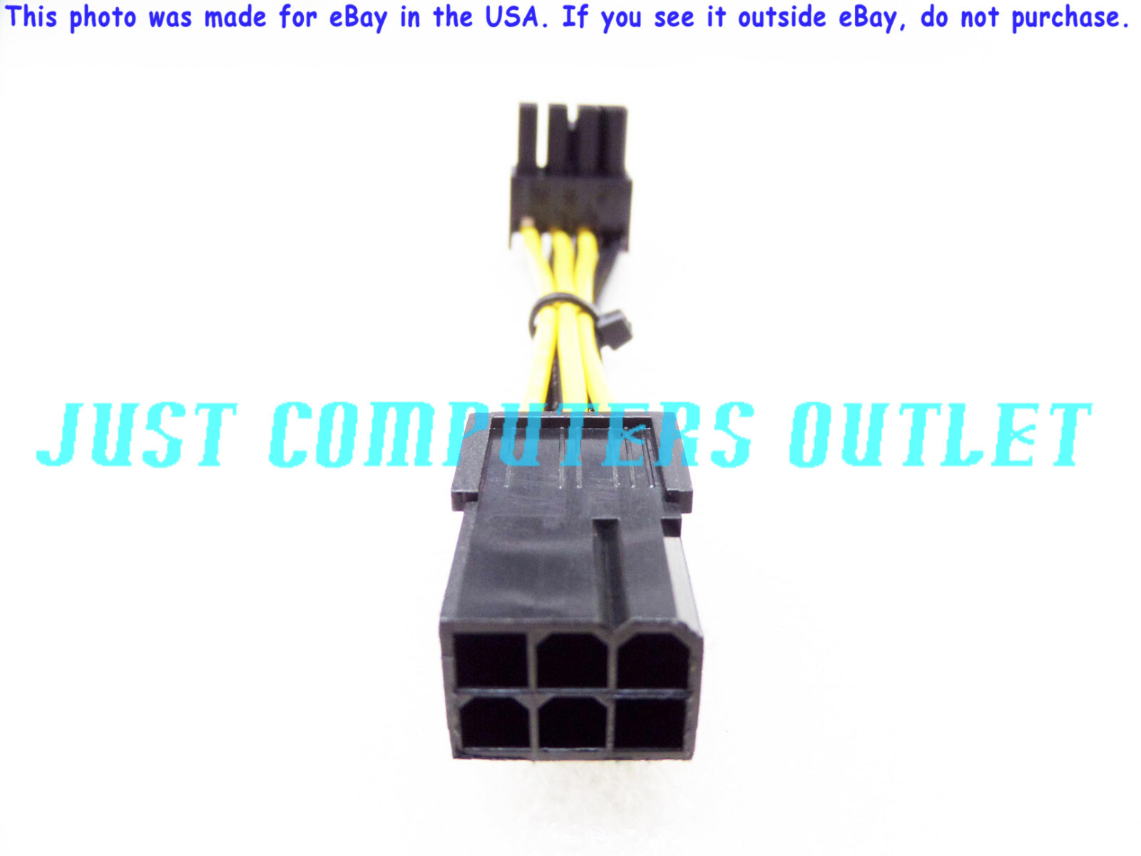 🔥 (11mm) Low Profile Female 6pin to 90° 8-Pin Male PCI-E Power Cable Adapter