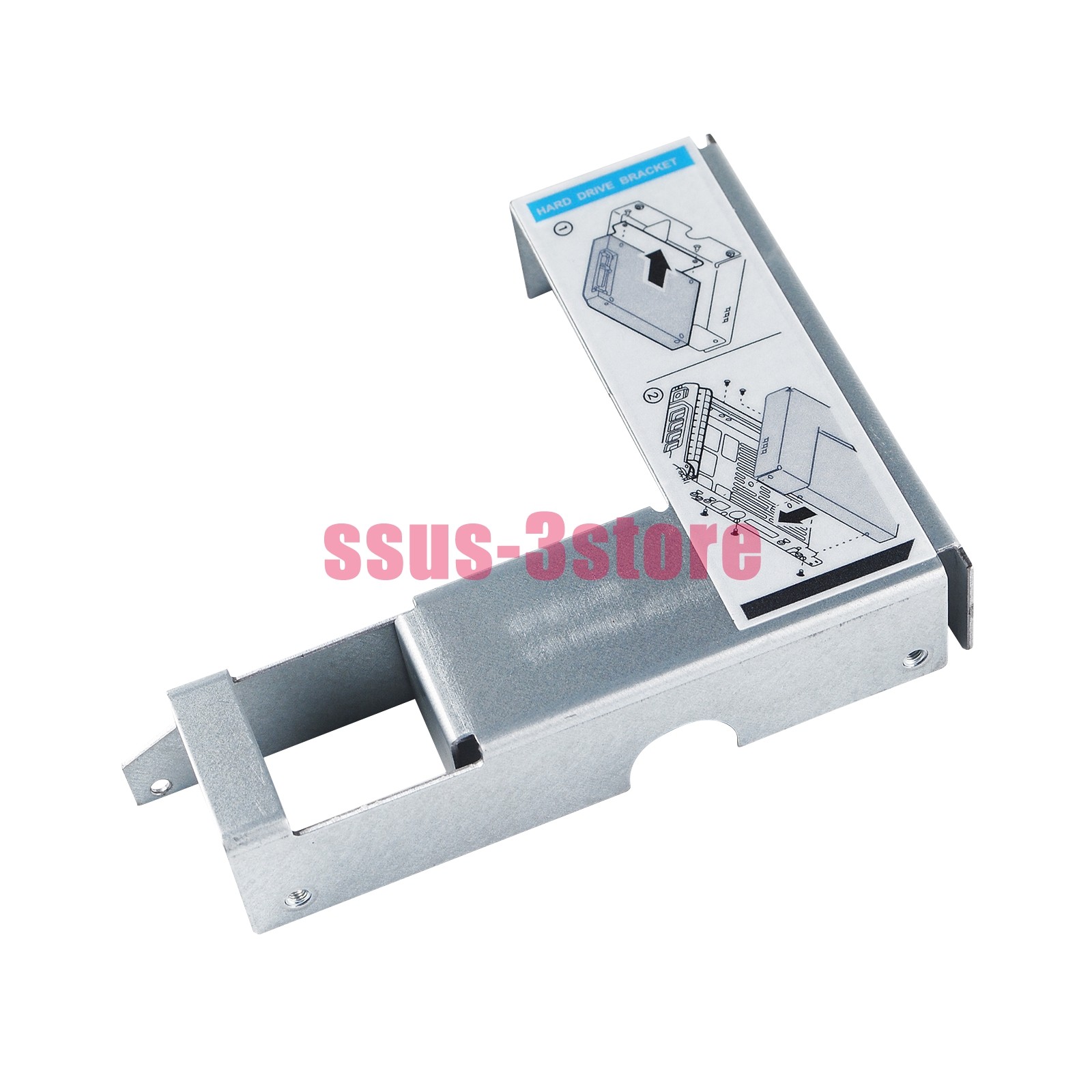 2PCS 9w8c4 3.5″ to 2.5″ Adapter for Dell T310 T330 T410 T420 T430 T630 T640 T710